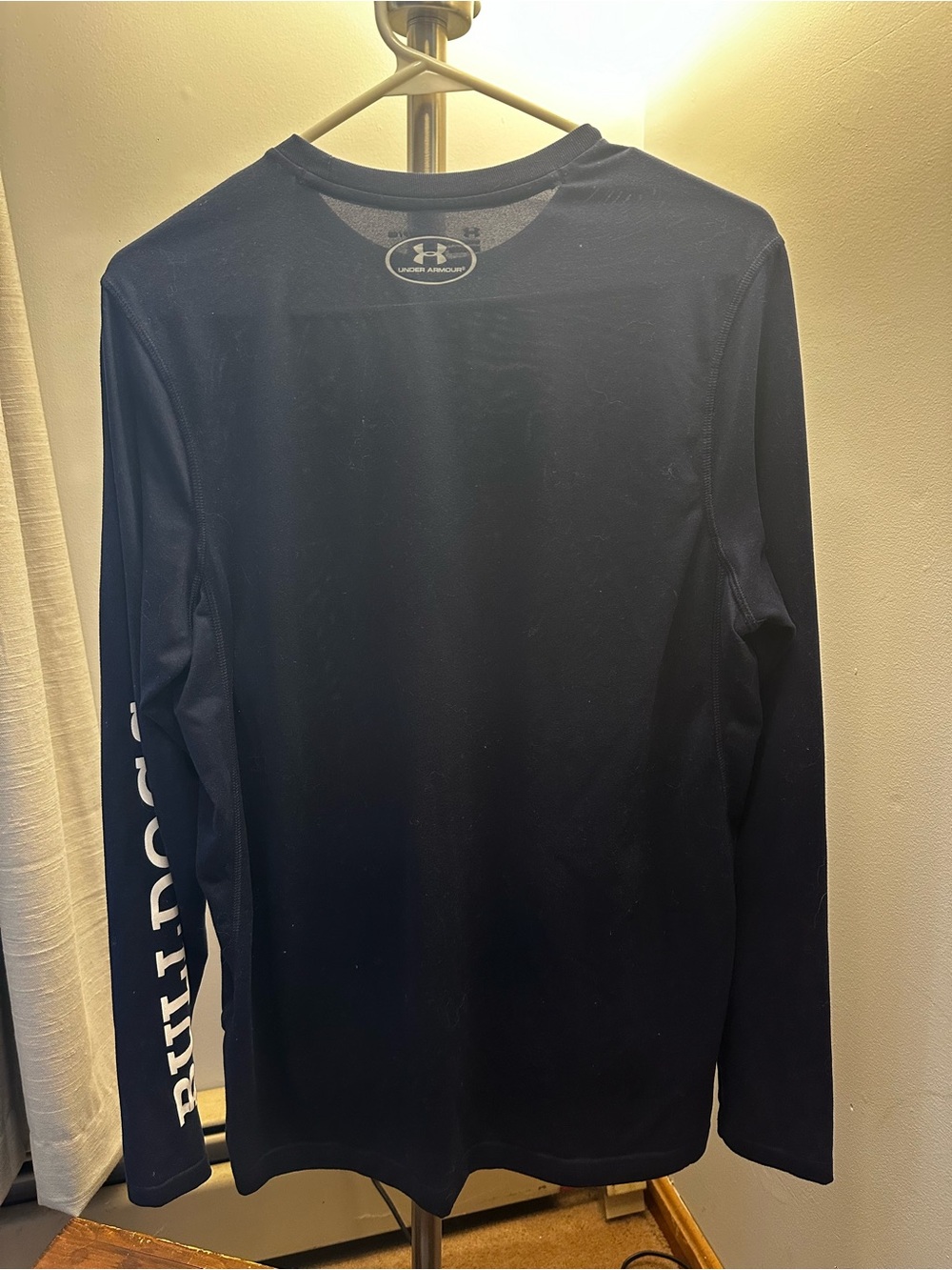 Under Armour Navy Long-Sleeve YALE Performance Shirt - Picture 2 of 5